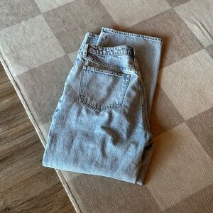 Curve Love High Rise Loose Jean - Light With Pleated Details